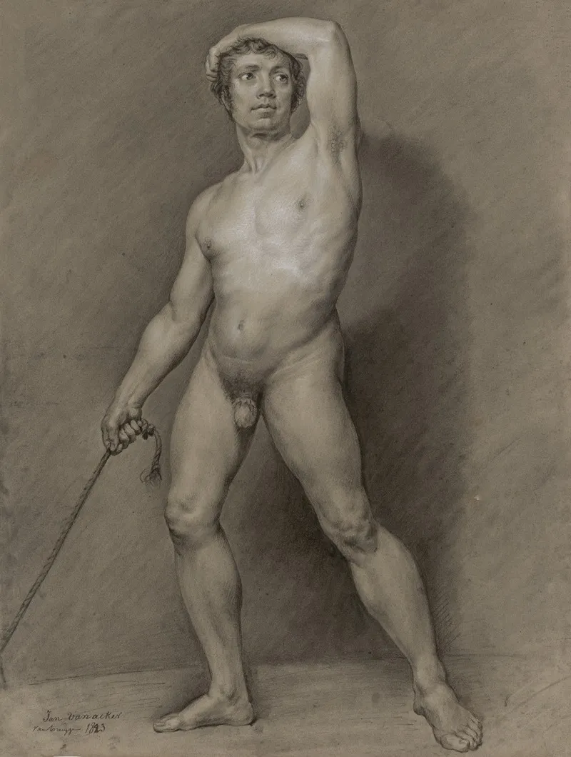 Standing Male Nude 60