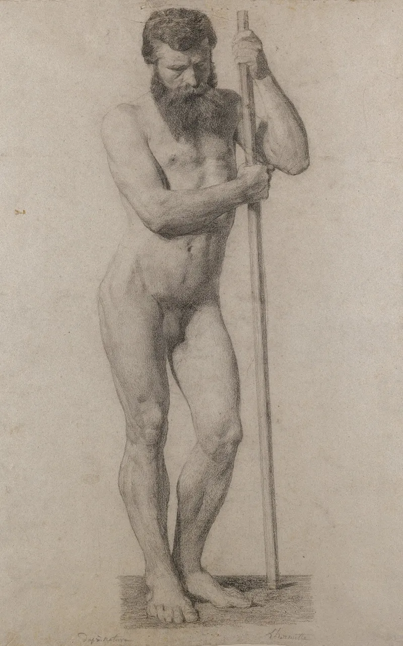 Standing Male Nude 66