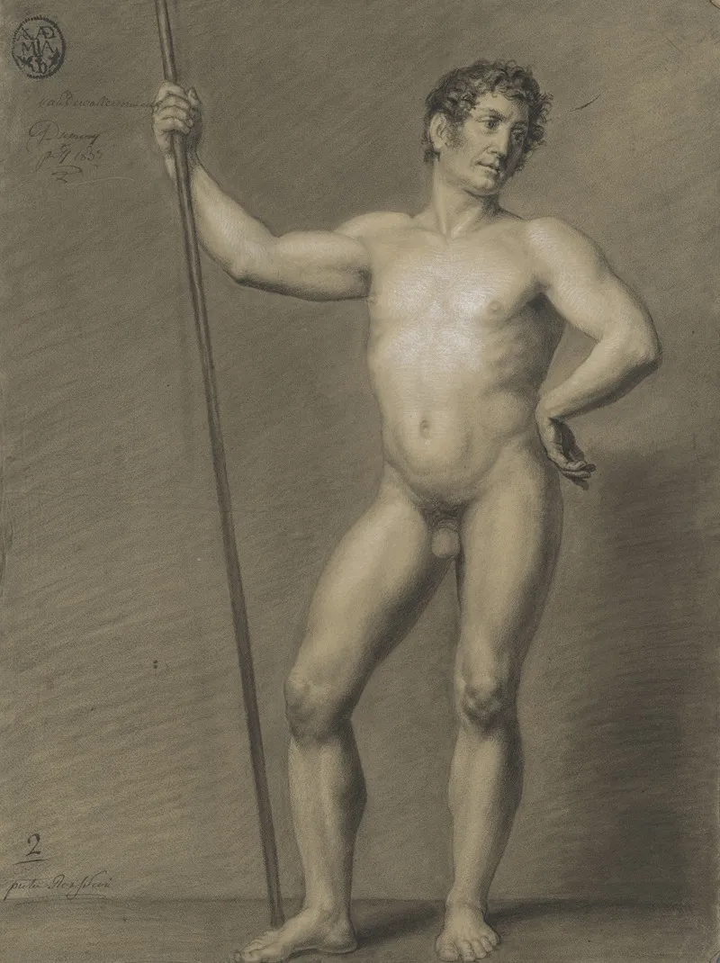 Standing Male Nude 70