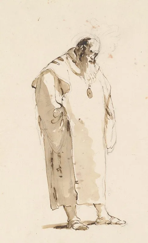 Standing Man Facing Half Right