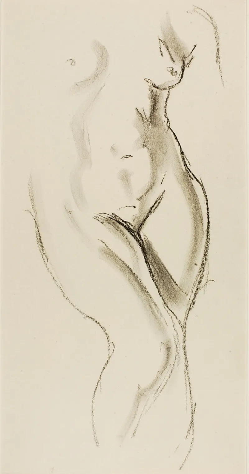 Standing Nude 23 by Alfred Henry Maurer - Canvas Print