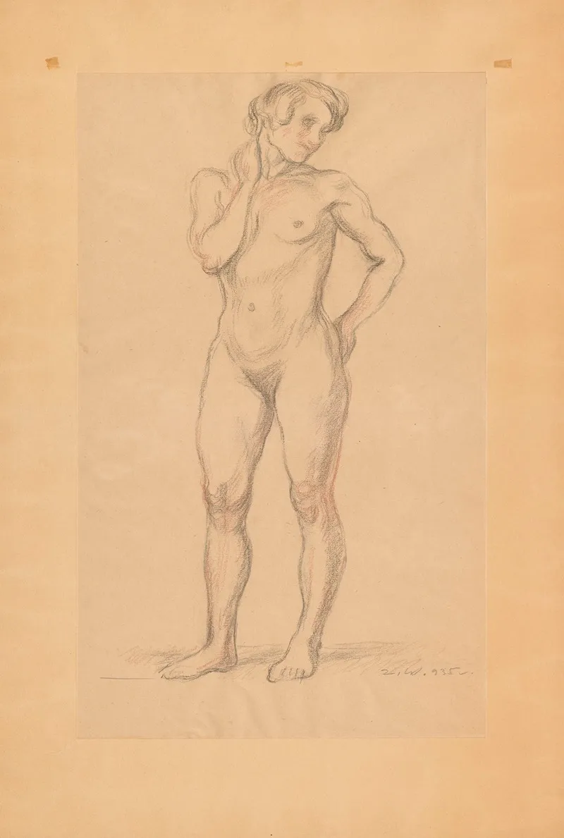 Standing Nude 27