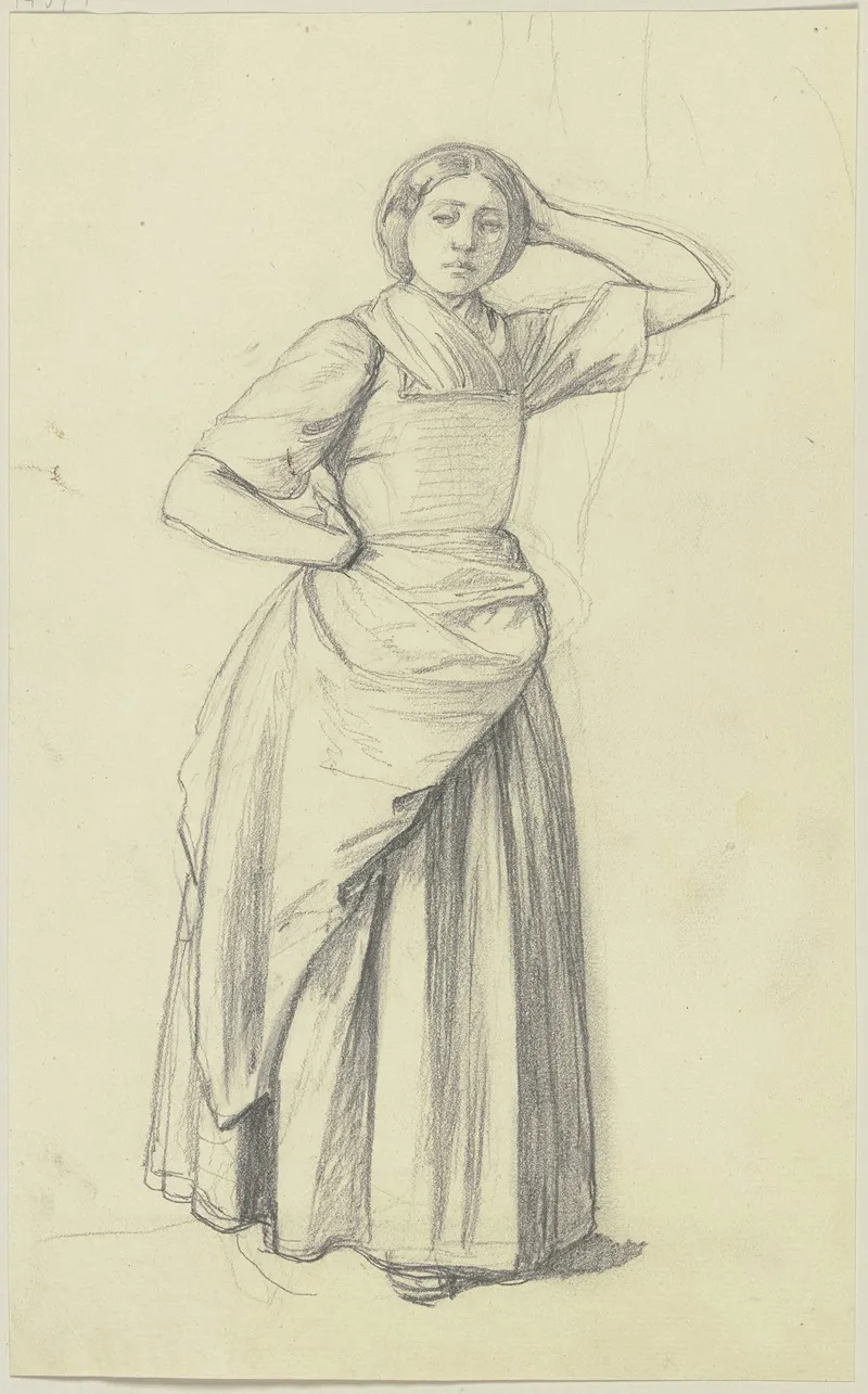 Standing Peasant Girl 2