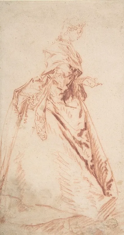 Standing Woman Facing Right
