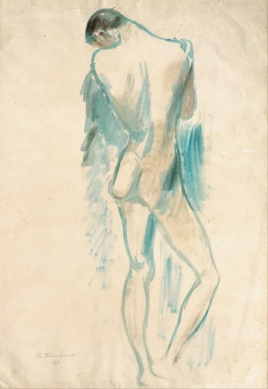 Standing Youth by Wilhelm Lehmbruck - Canvas Print