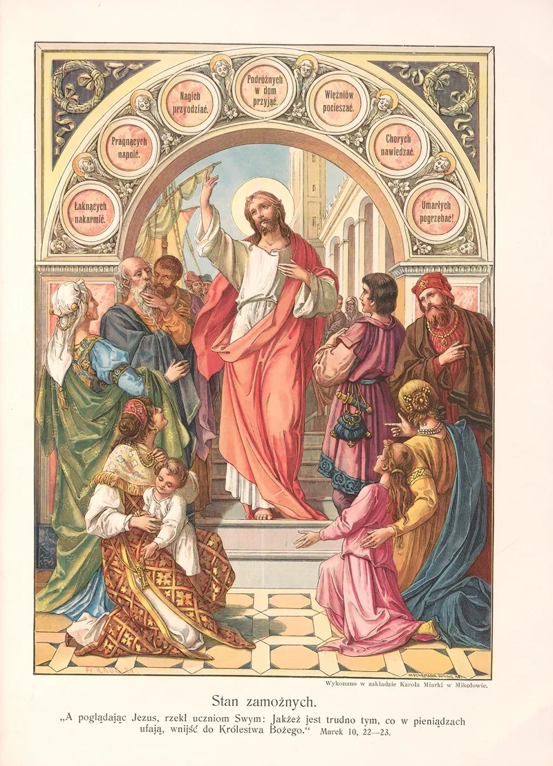 Stan‎ ‎zamoznych by Otto Bitschnau - Canvas Print