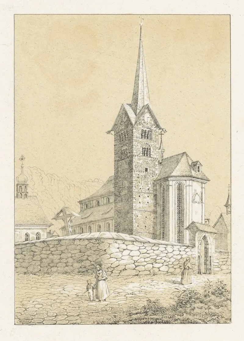 Stanz 2 by Johann Friedrich Wagner - Canvas Print