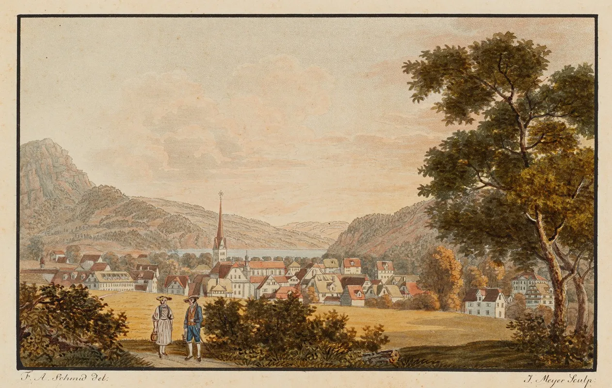 Stanz by David Alois Schmid - Canvas Print