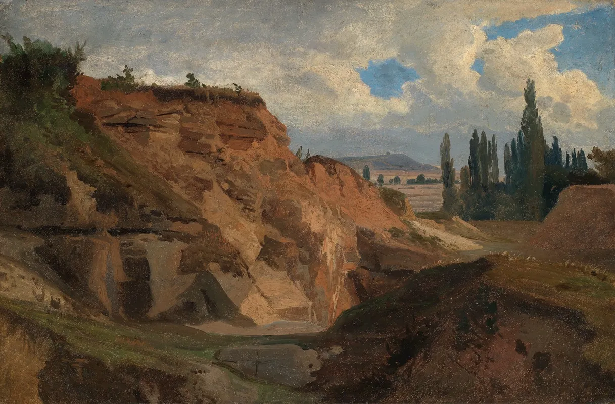 Steinbruch In Sudfrankreich