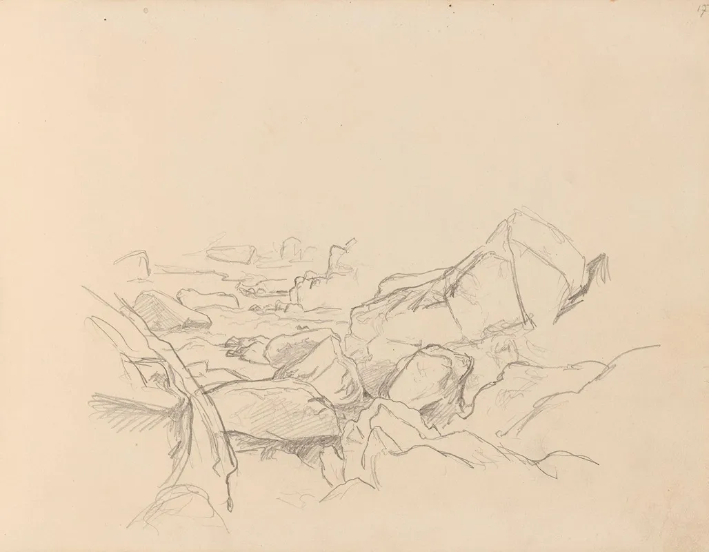 Steiner by Hans Gude - Canvas Print