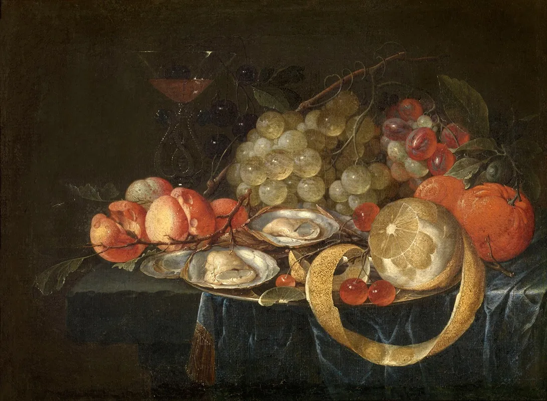Still Life 122 by Cornelis de Heem - Canvas Print