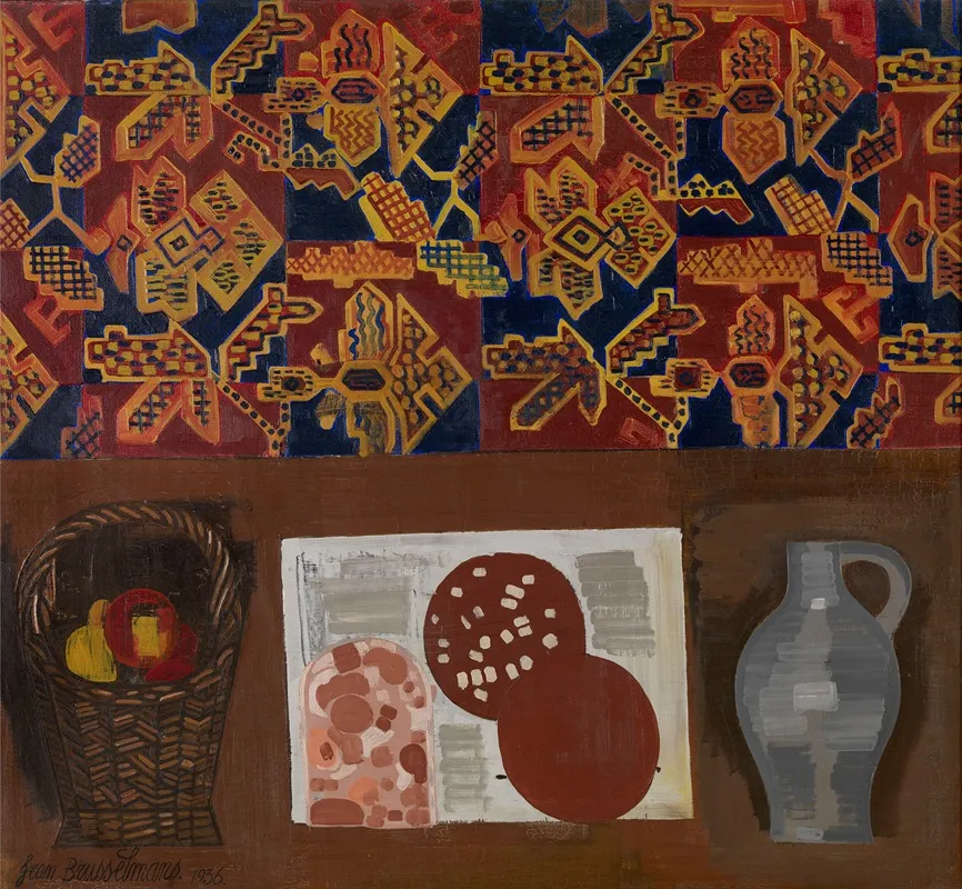 Still Life 189 by Jean Brusselmans - Canvas Print