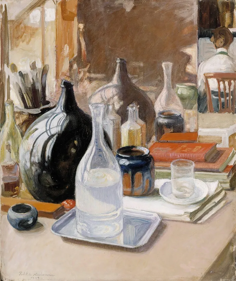 Still Life 39 by Pekka Halonen - Canvas Print