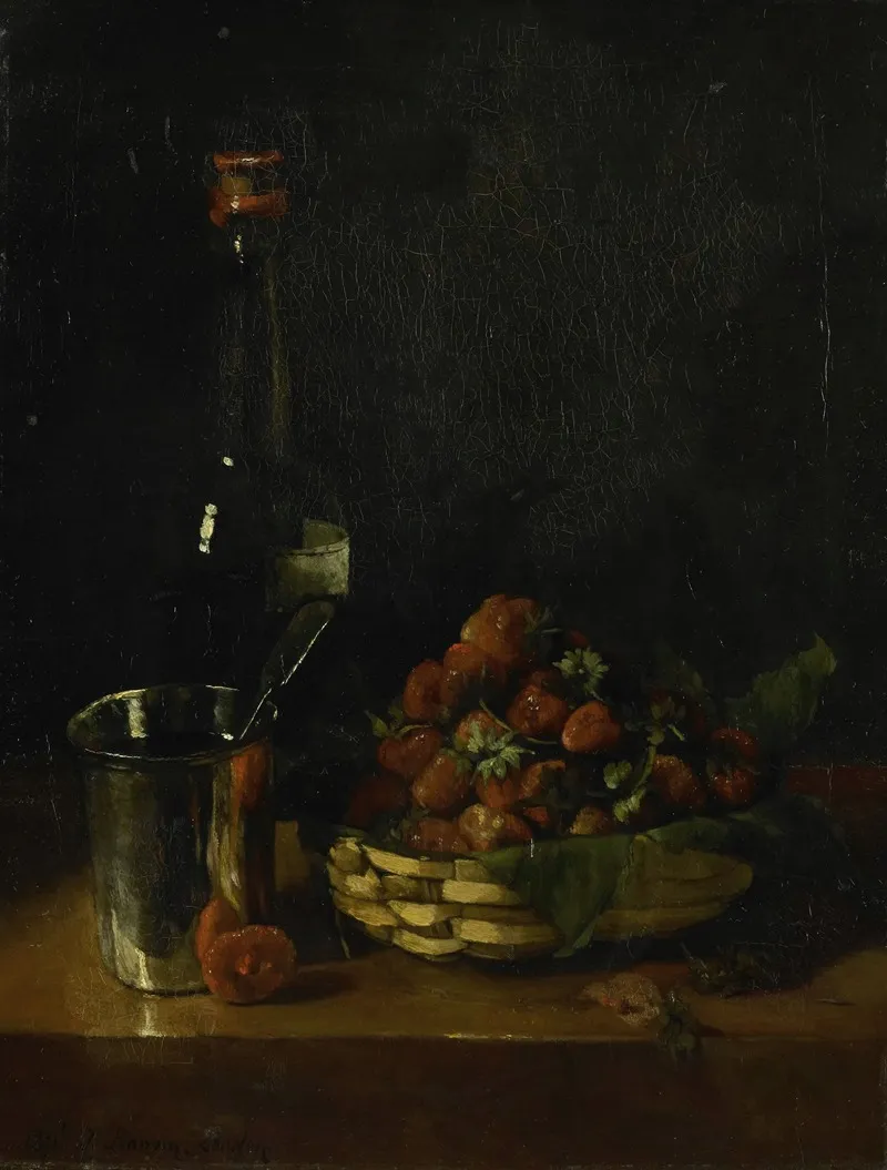 Still Life 94 by François Bonvin - Canvas Print