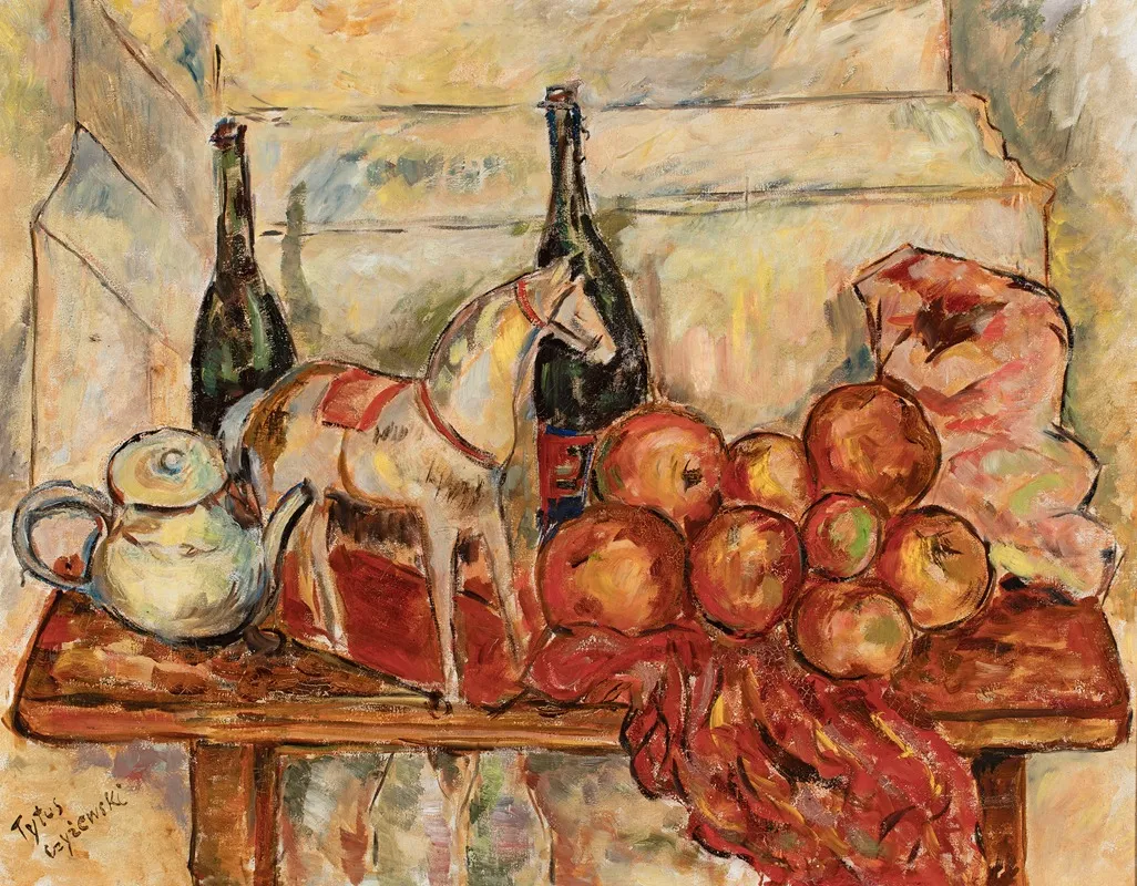 Still Life With A Small Horse