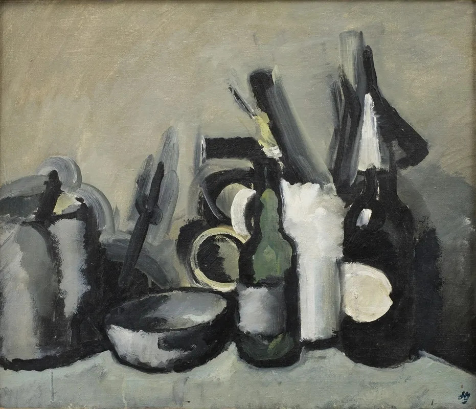 Still Life With Bottle