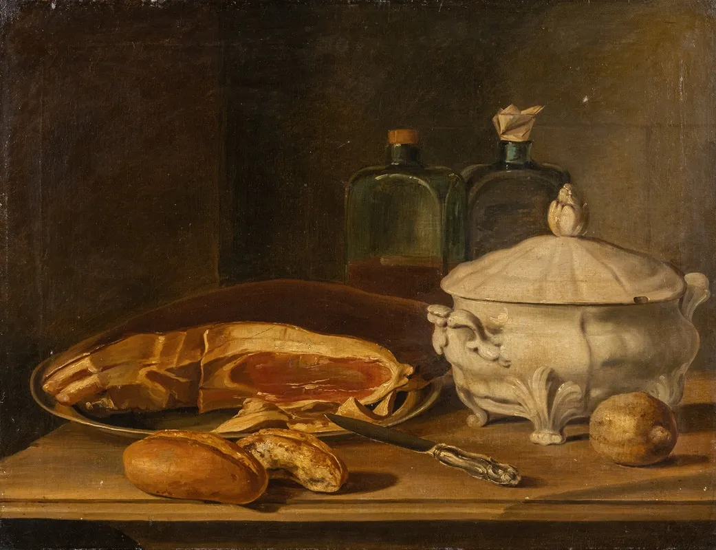 Still Life With Ham And Tureen