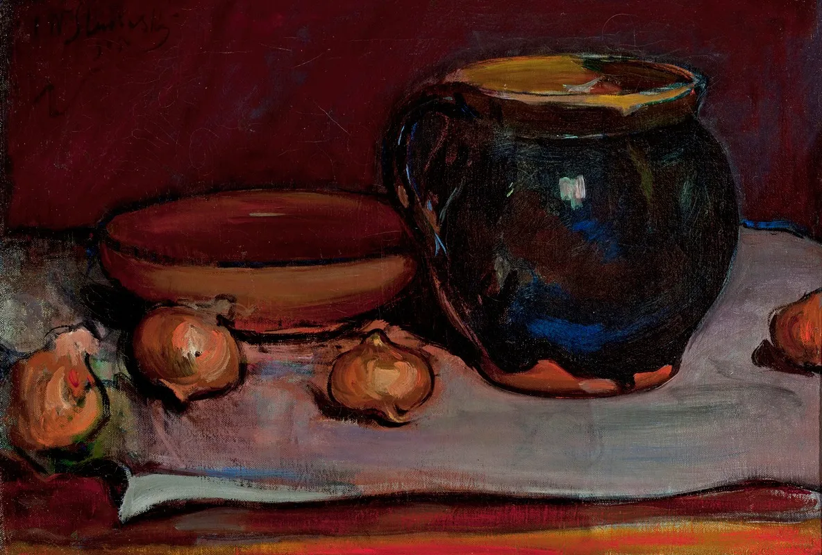 Still Life With Onions 3