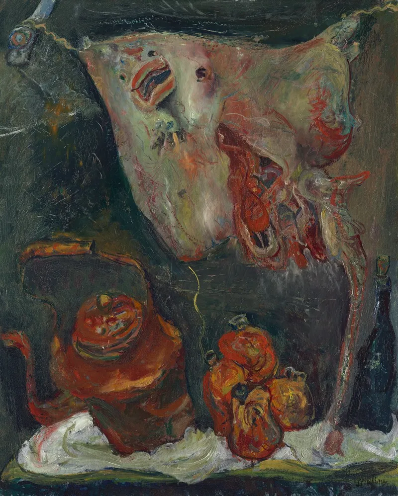 Still Life With Rayfish by Chaïm Soutine - Canvas Print