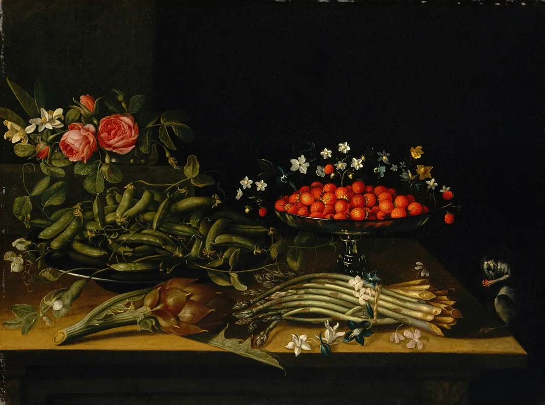 Still Life With Strawberries 2