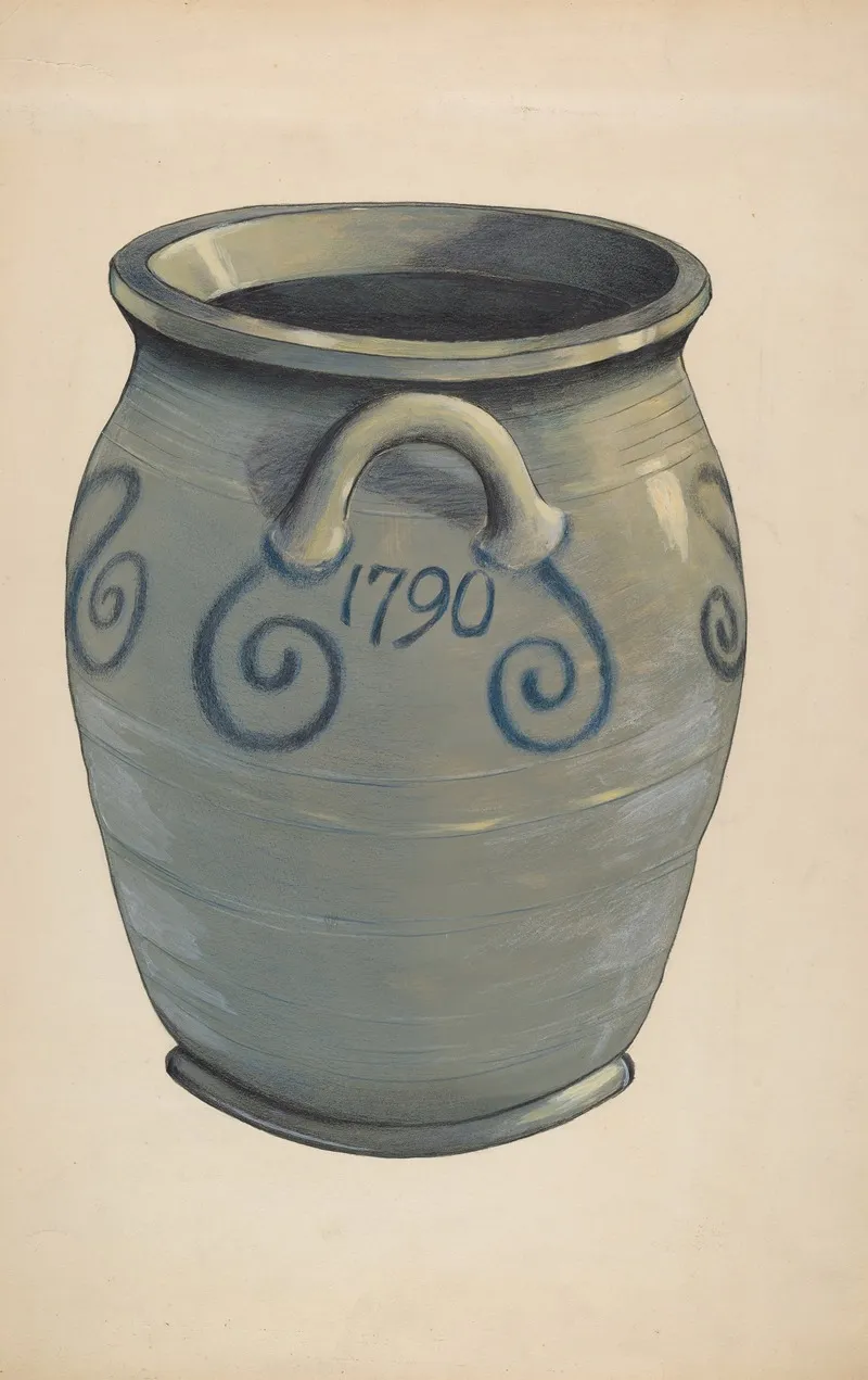 Stoneware Crock 5