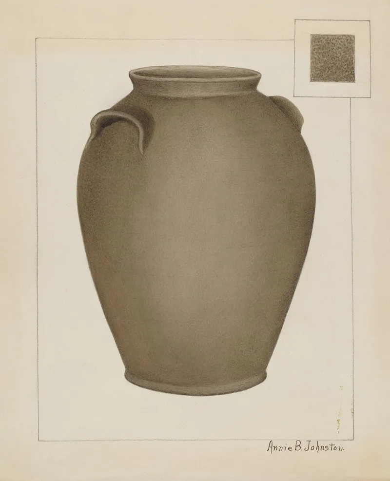 Stoneware Jar 12