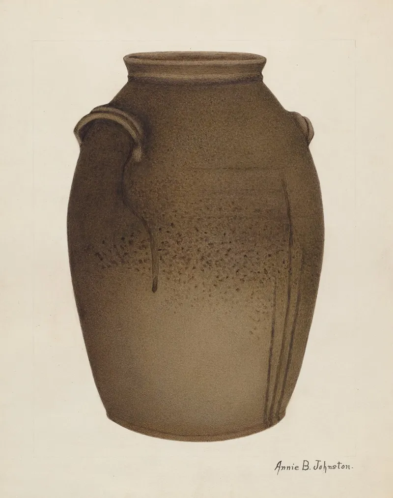 Stoneware Jar 17