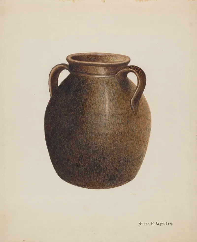 Stoneware Jar 20