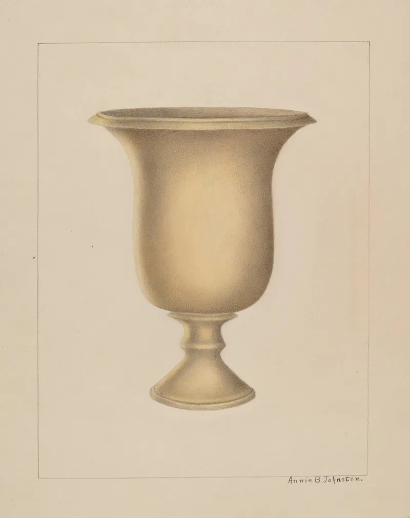 Stoneware Jar 2 by Annie B. Johnston - Canvas Print