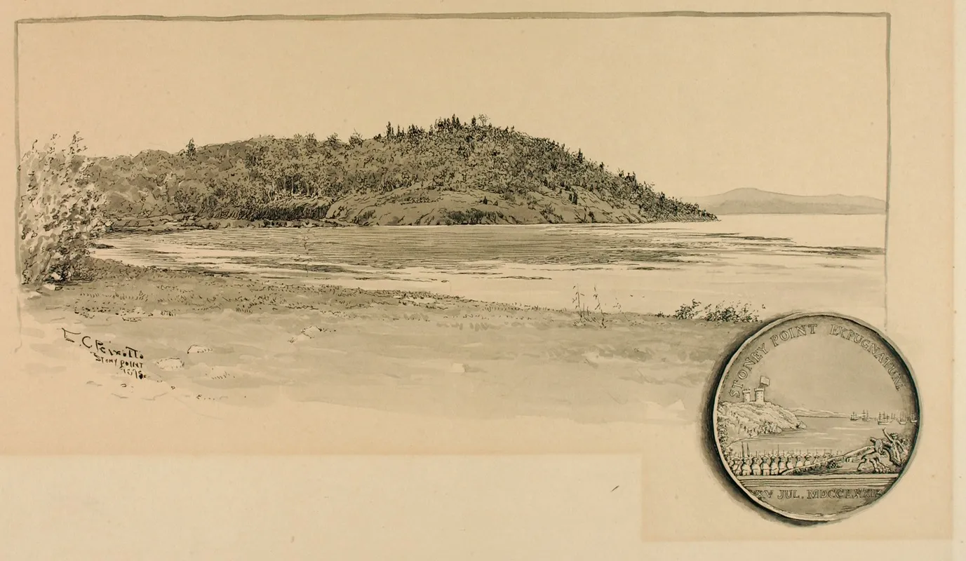 Stony Point by Ernest Peixotto - Canvas Print