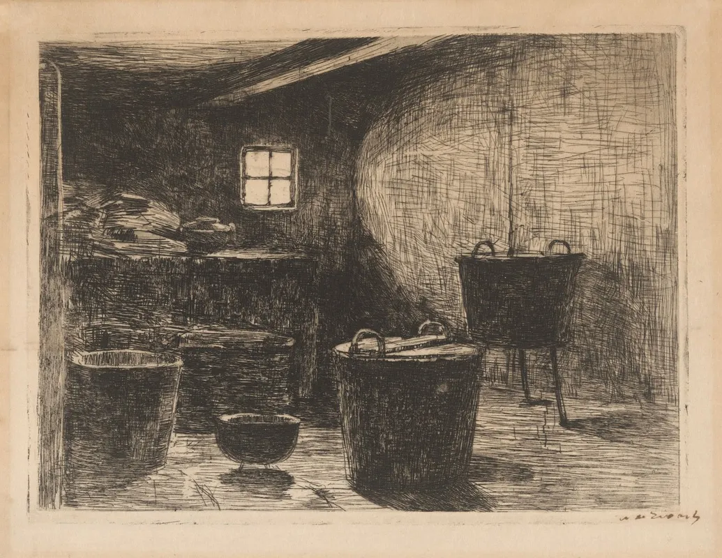 Stookplaats In Boerderij