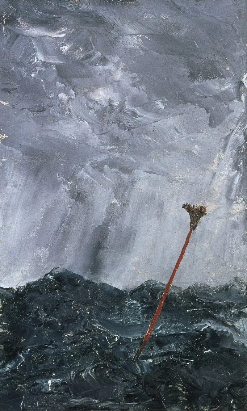 Stormy Sea Broom Buoy