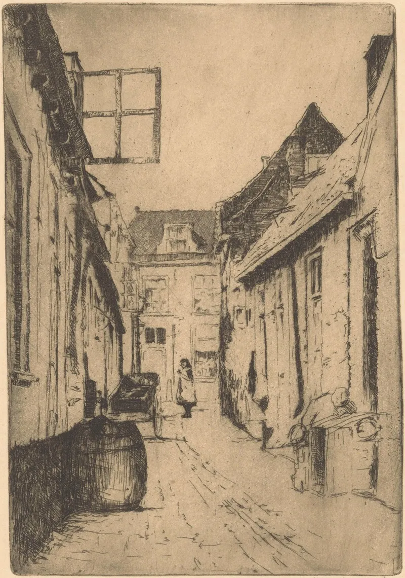 Straatje In Voorburg 2