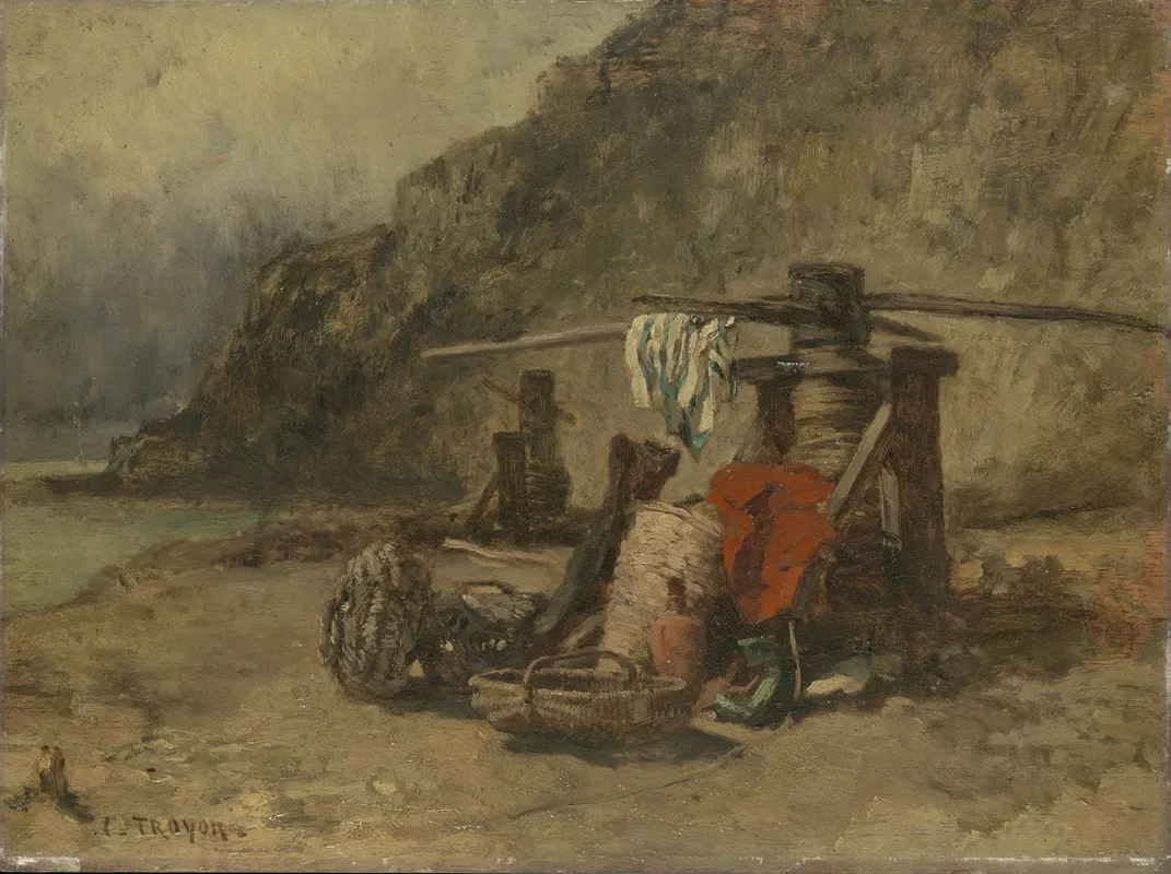 Strandgezicht Met Kaapstanders