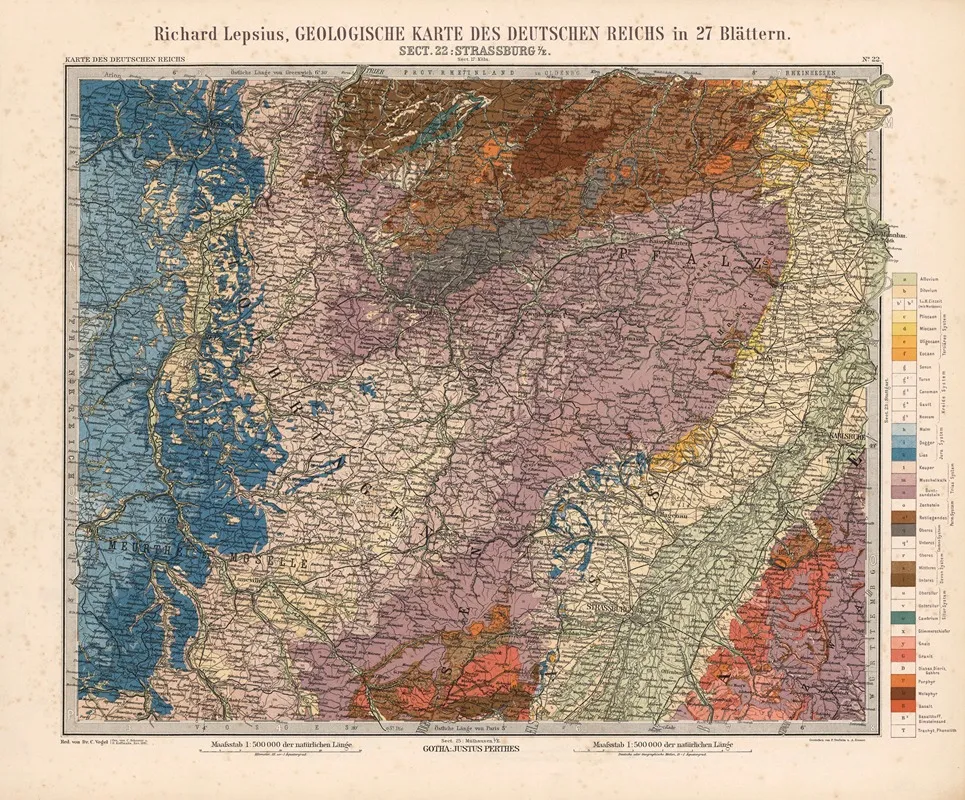 Strassburg by F. Stiebritz - Canvas Print