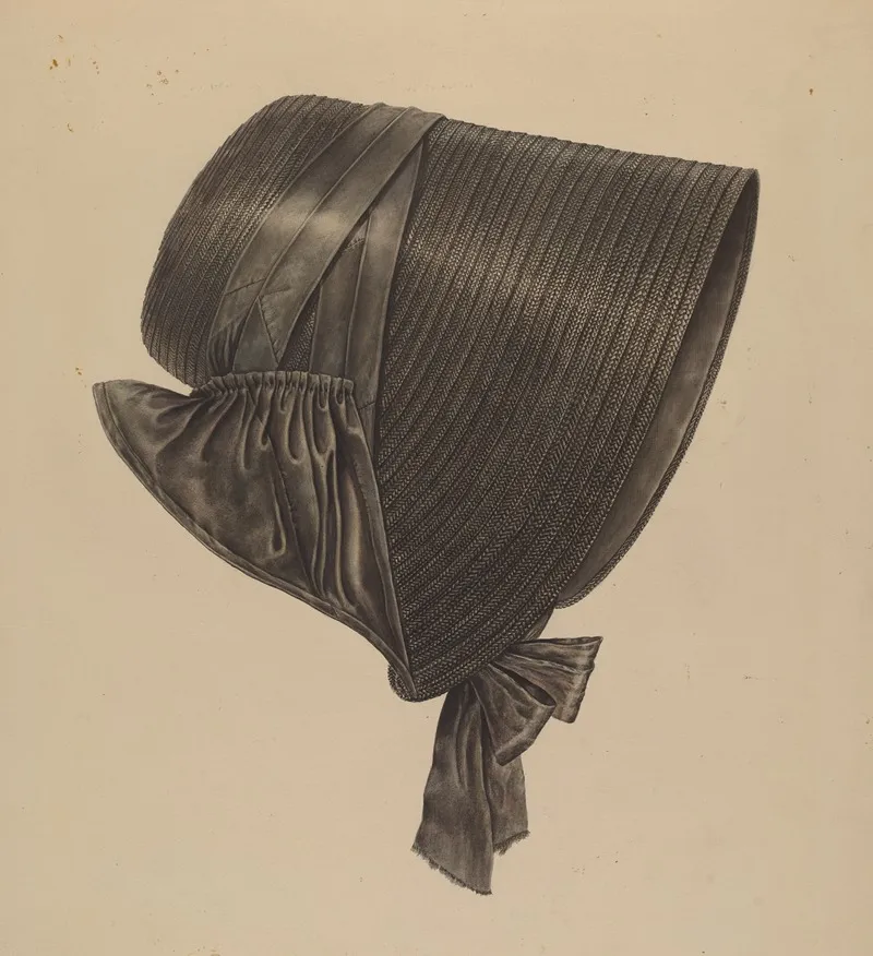 Straw Bonnet 2
