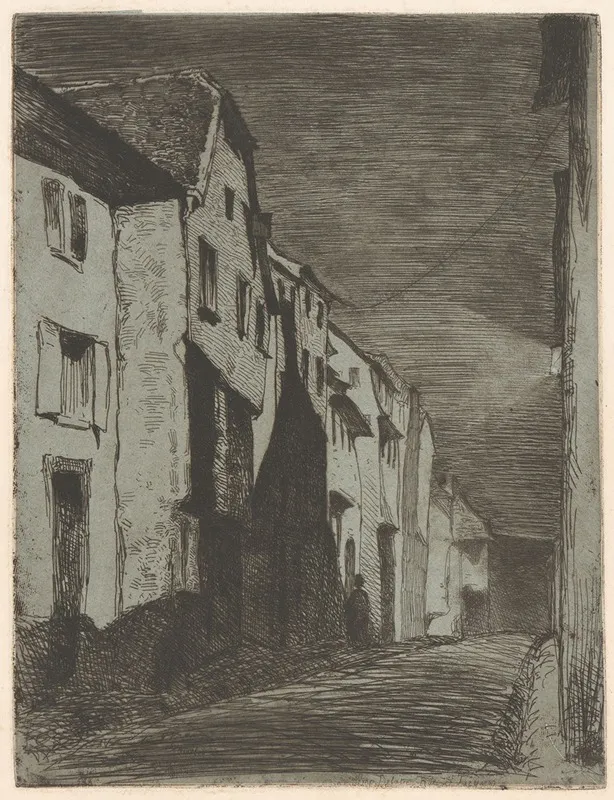 Street At Saverne