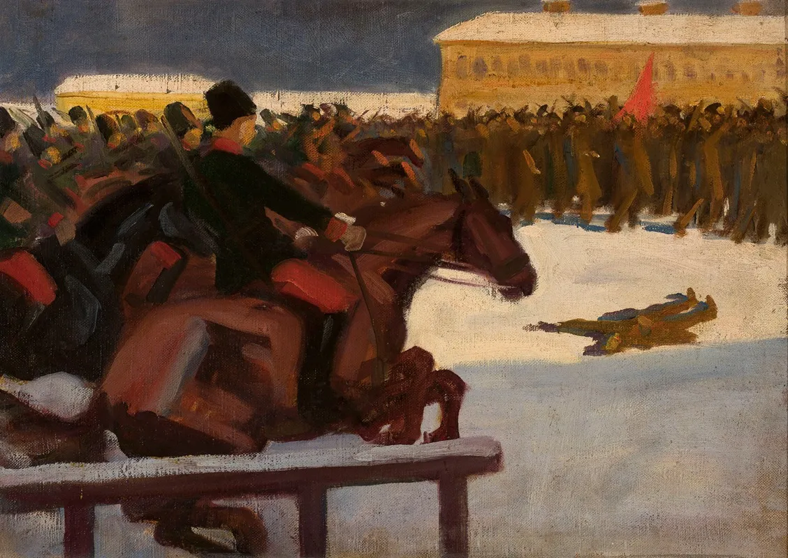 Street Demonstration In 1905