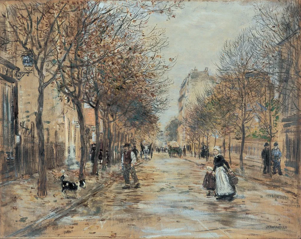 Street In Asnieres