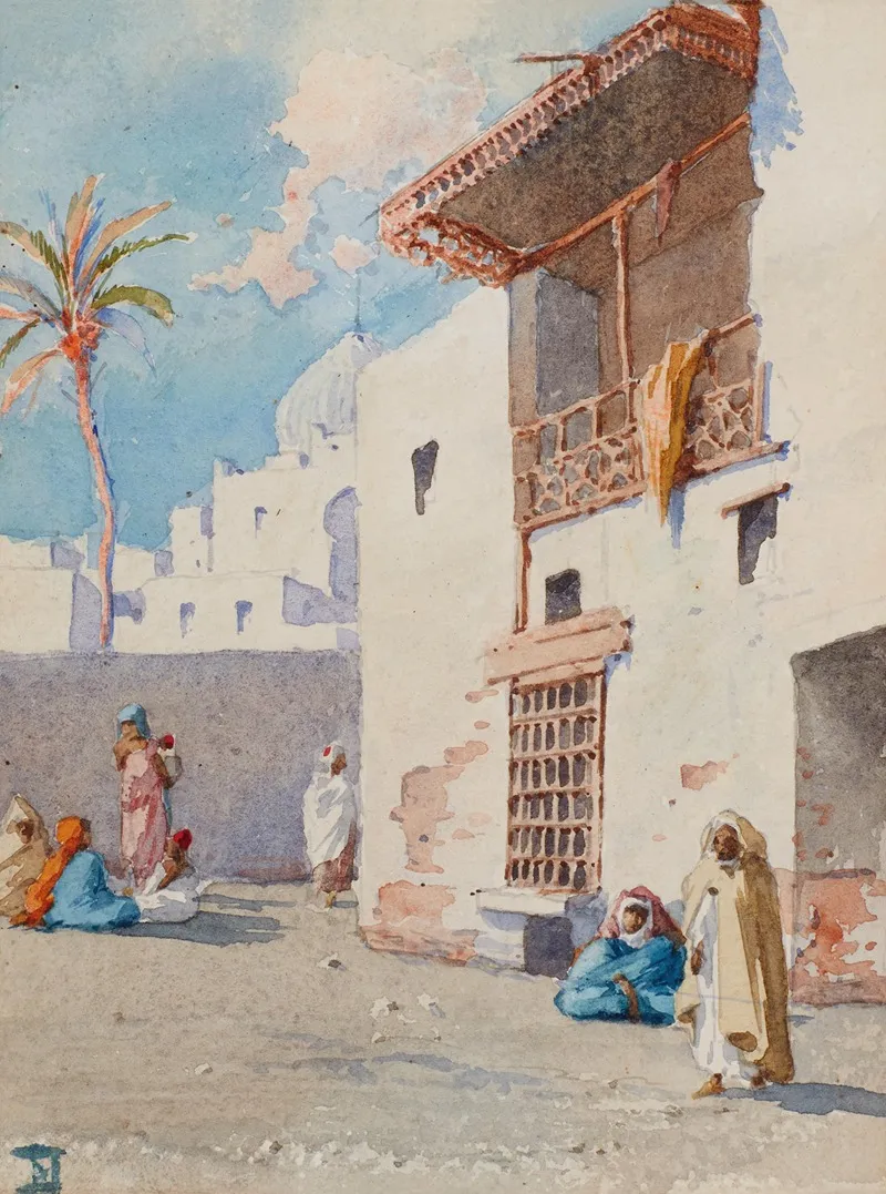 Street Scene In Egypt