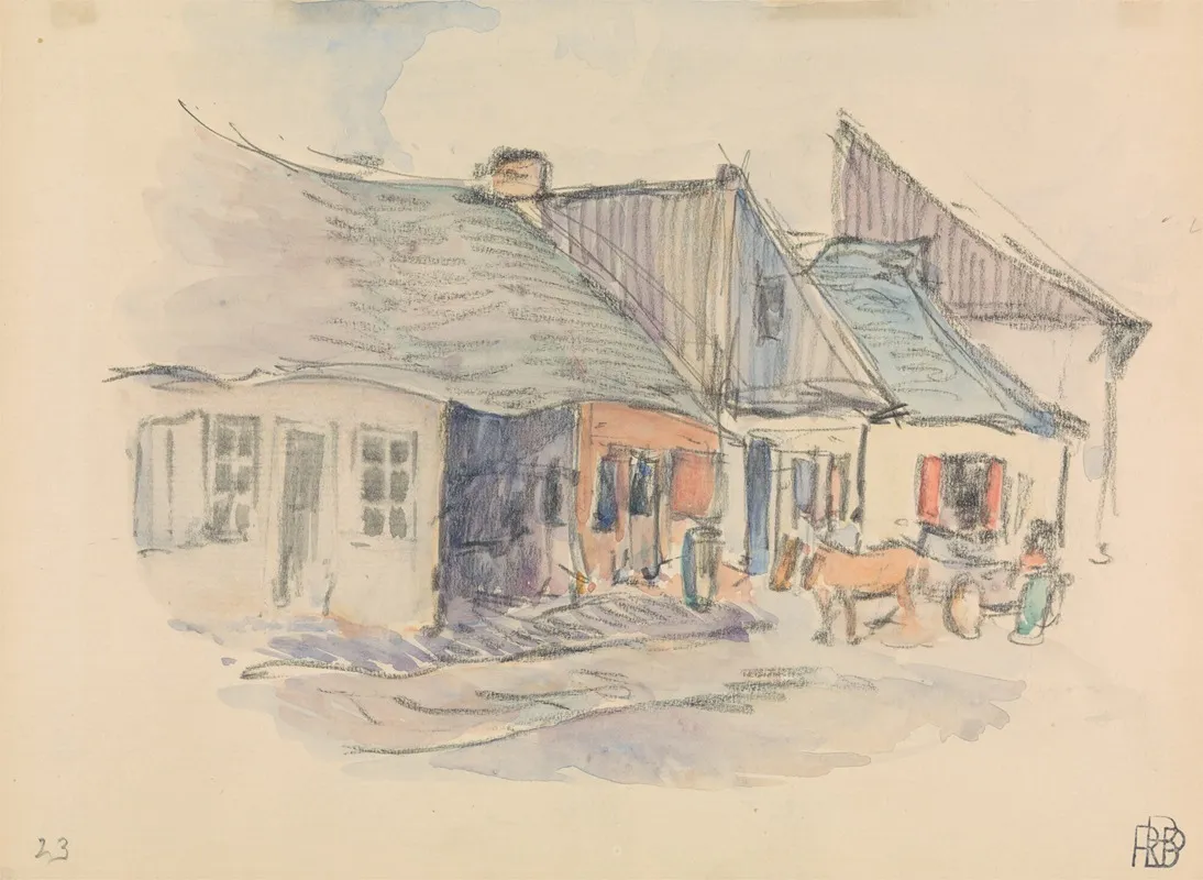 Street Scene Opatow Kelecki Poland