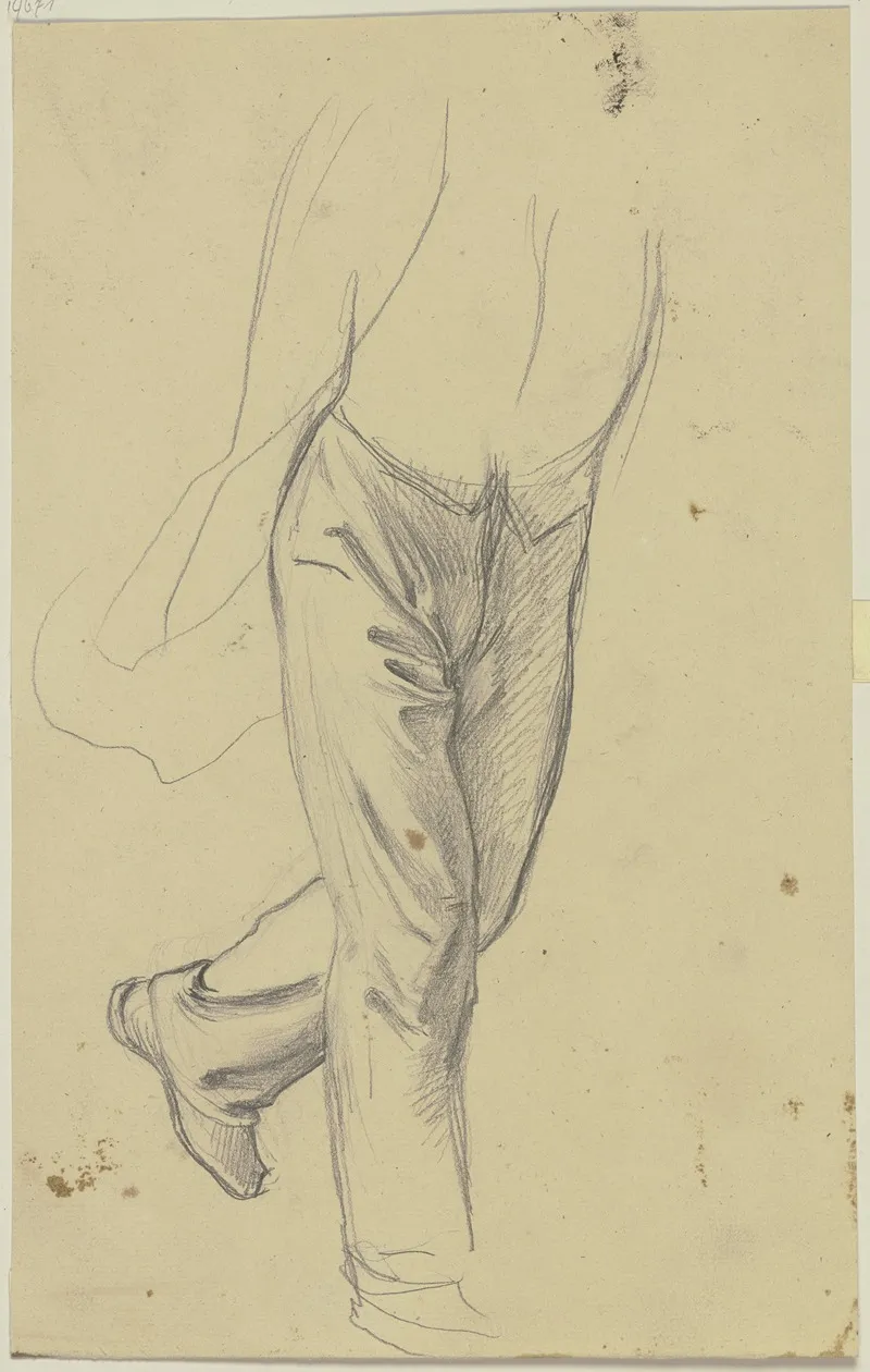 Striding Man 2 by Jakob Becker - Canvas Print