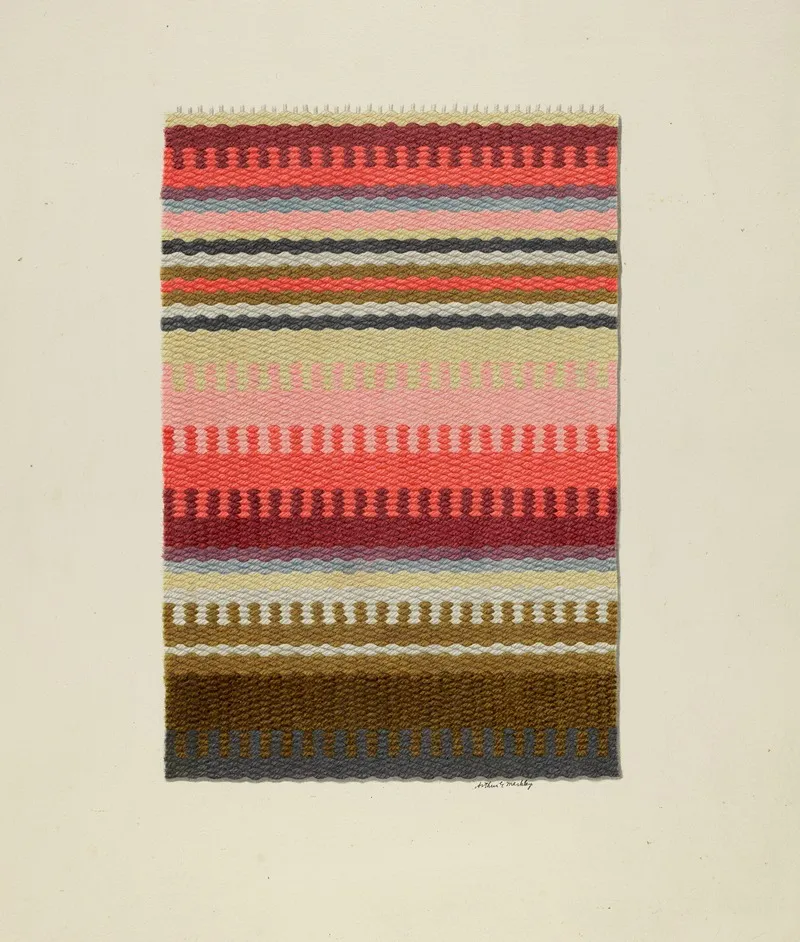 Striped Stair Carpet