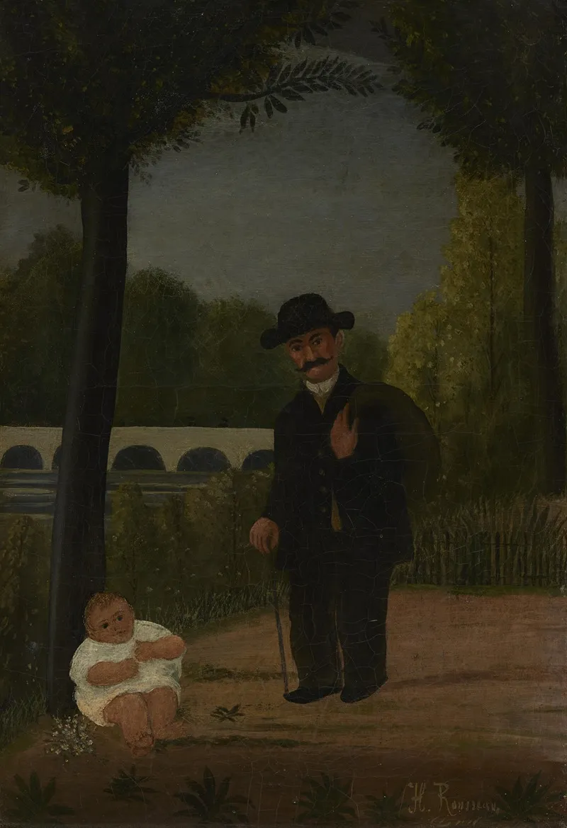 Stroller And Child