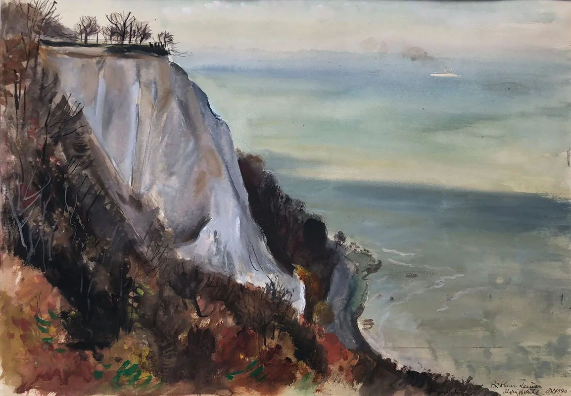 Stubbenkammer Konigsstuhl Kreidefelsen Auf Rugen