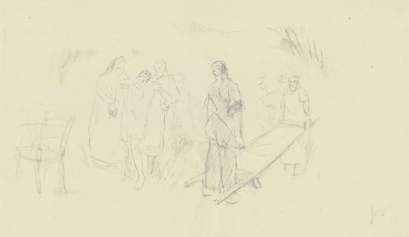 Studie Aus Dem Kriegslazarett 6