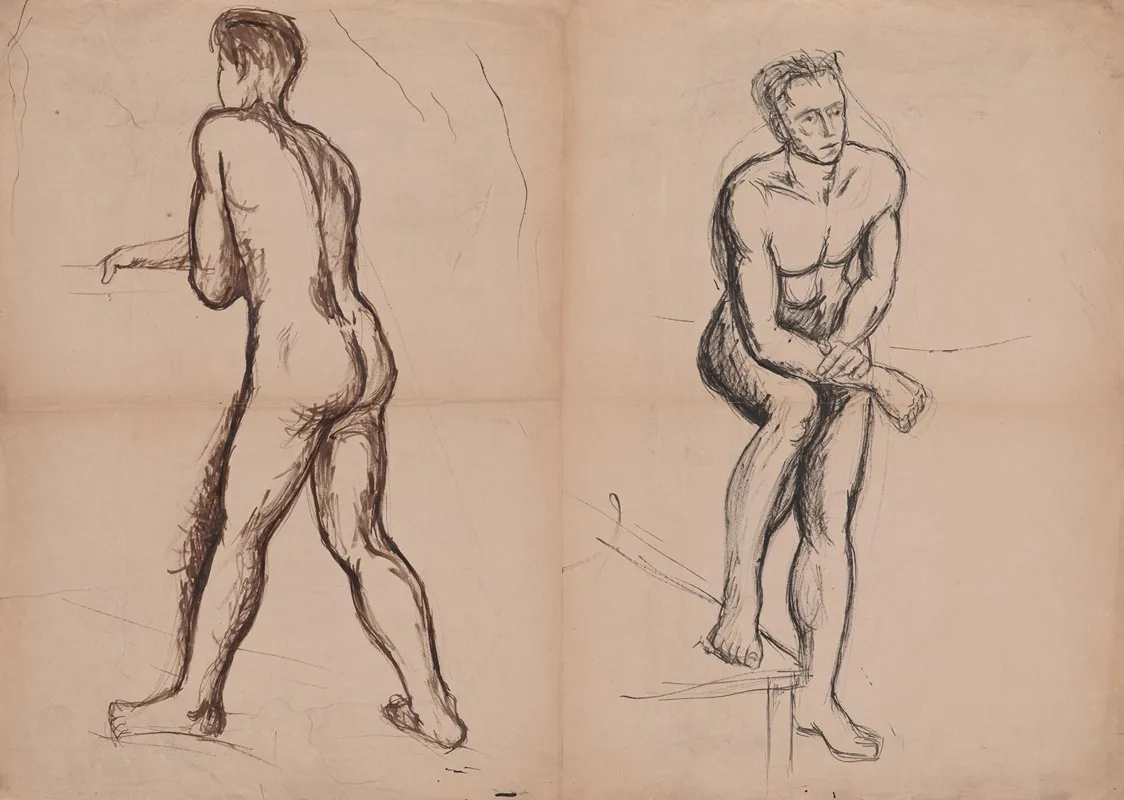 Studie Nahych Figur