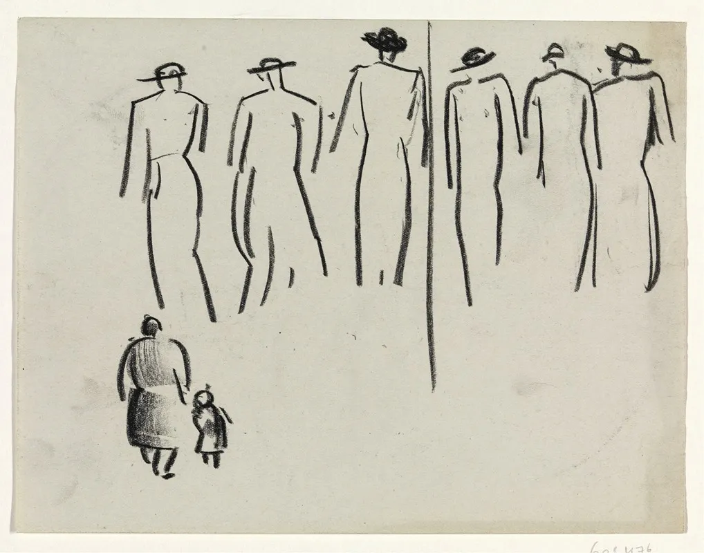 Studie Van Diverse Figuren