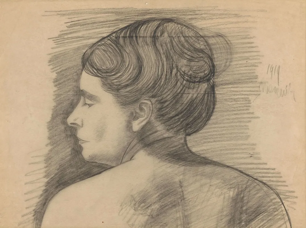 Studie Van Een Vrouw Rugfiguur