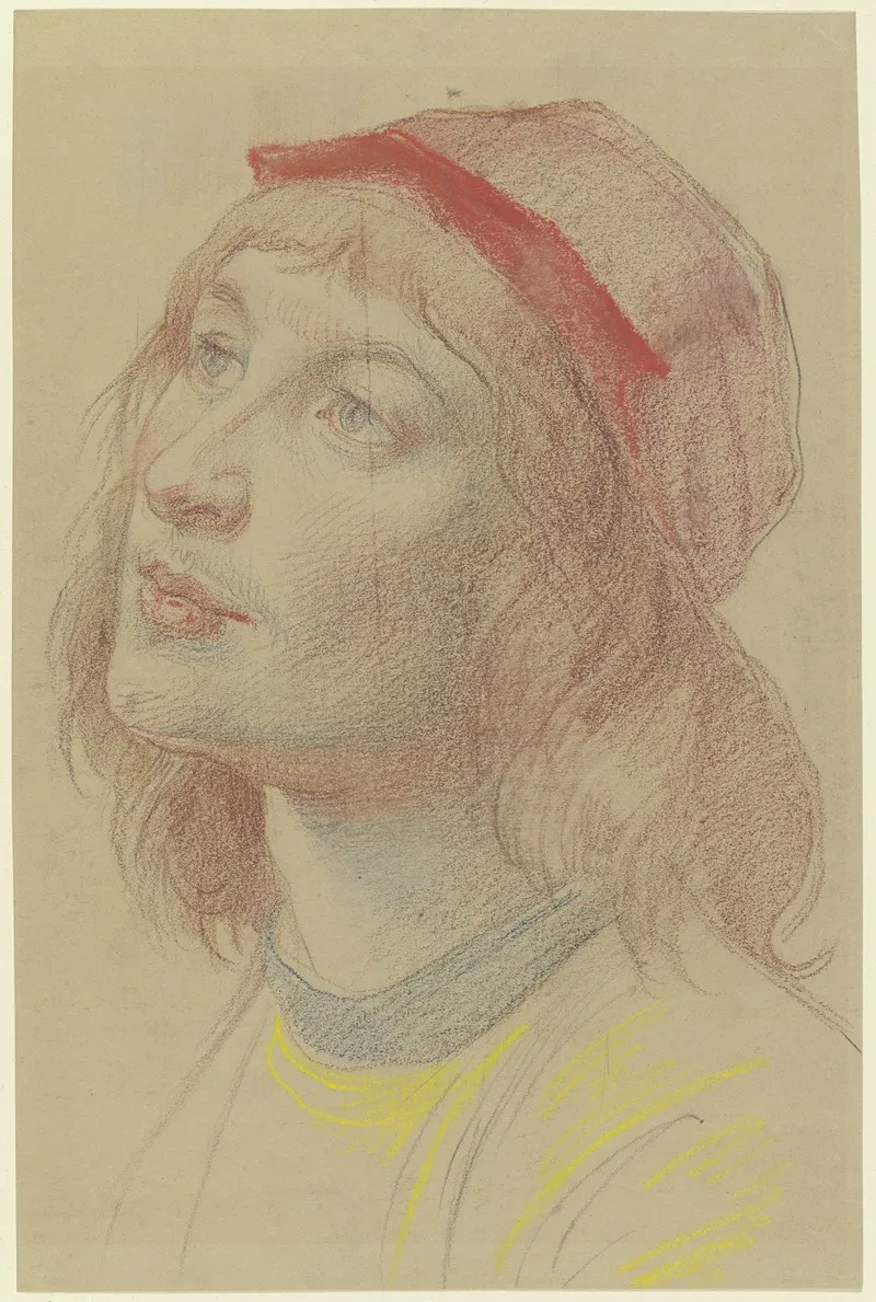 Studienkopf Eines Jungen Venezianers